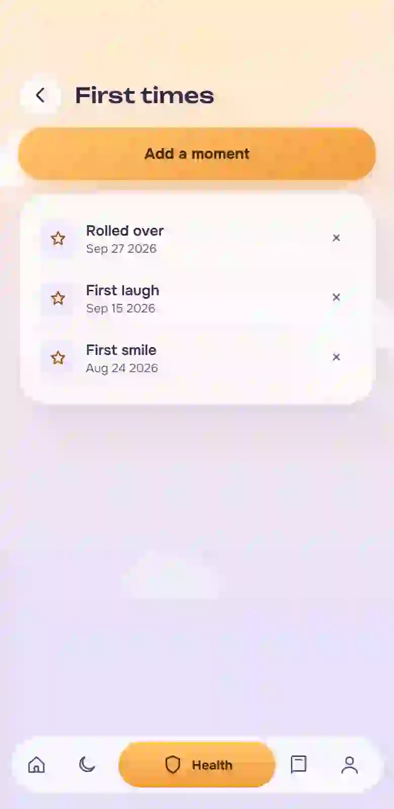 A first time